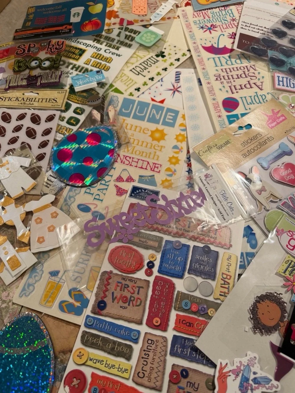 Assorted Sticker Pack - jolees and many more